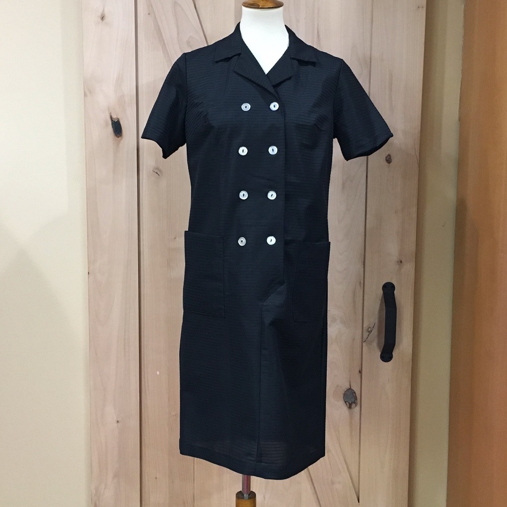 Vintage Women's Shift Black Dress